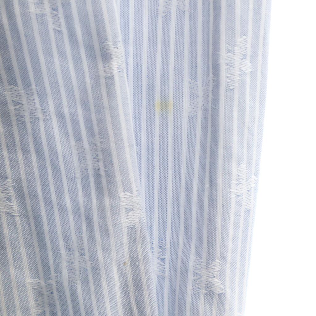 LANVIN LA COLLECTION made in Japan Striped Pattern Long sleeve Cotton shirt Men's Used