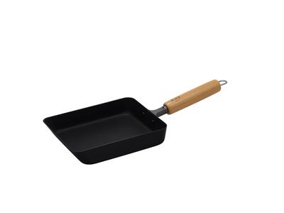 Takumi Magma Plate Iron Frying Pan with Irregularities On the Iron Surface Compatible with Egg Rolls IH Compatible Iron Frying Pan with