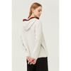 Benetton Embroidered Color Hoodie Knit Bakp09411
