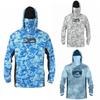 PELAGIC Fishing Suit Luya Sunscreen Suit Outdoor Long Sleeve Mask Hoodie Quick Drying Breathable Shirt Jacket Men