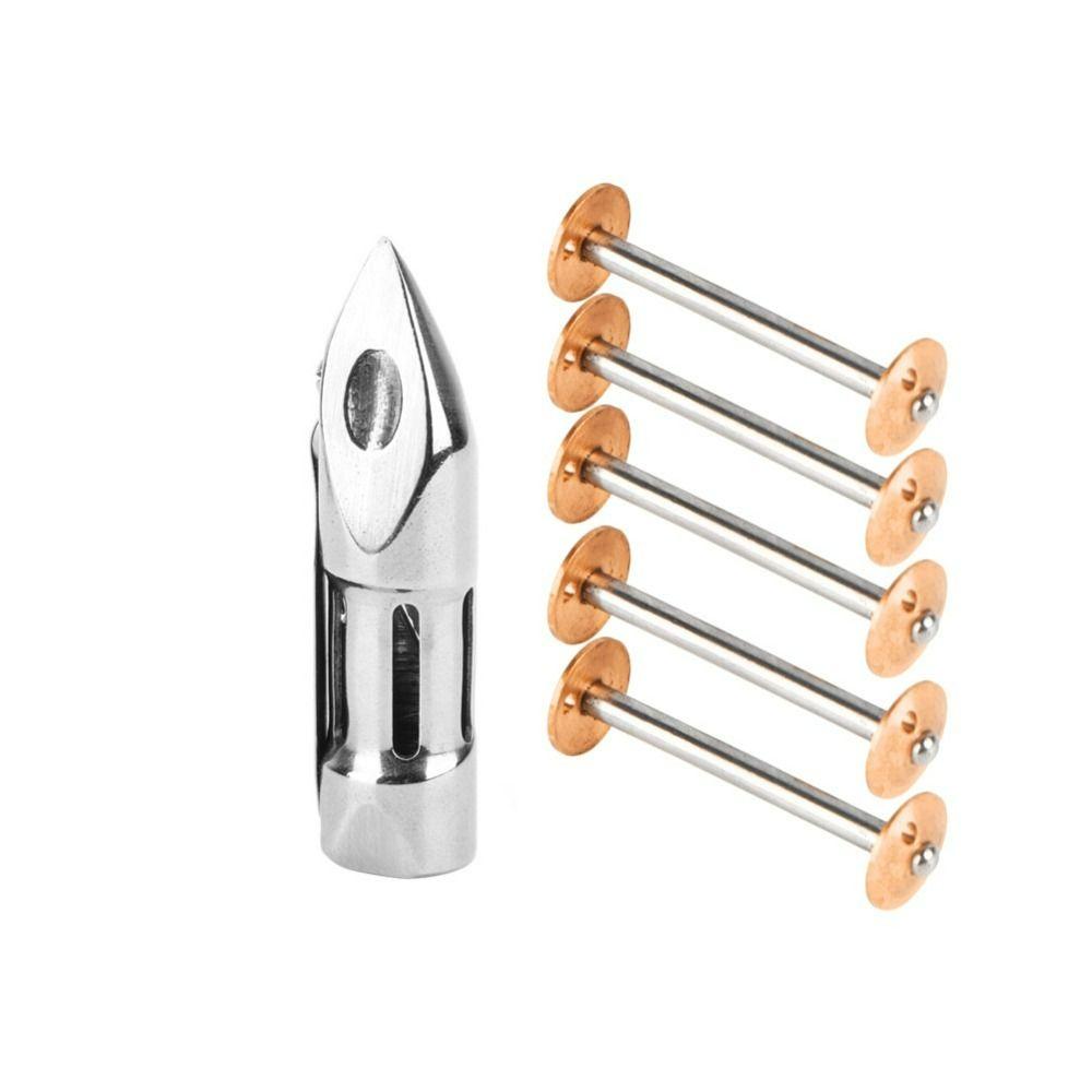 6pcs Multifunctional Shuttle Bobbin Case Vintage Bullet Bobbins Sewing Bobbin Case Compatible Treadle Sewing Bobbin Craft Sewing