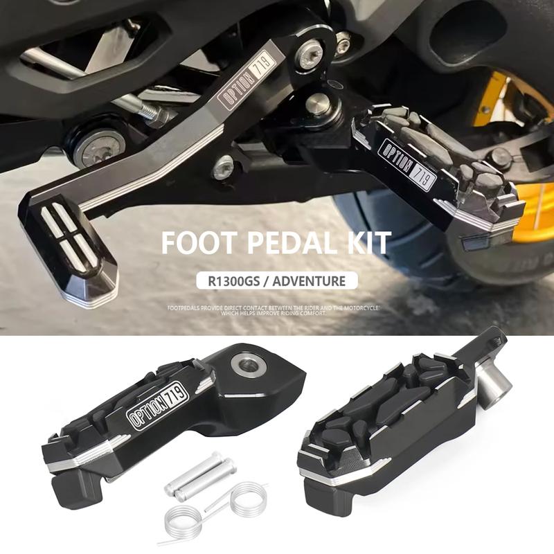 Fit For BMW R1300GS R 1300 GS Adventure R1300GS ADV 2023 2024 2025 Motorcycle 719 Foot Pedals Pegs Rest Footrest Footpeg