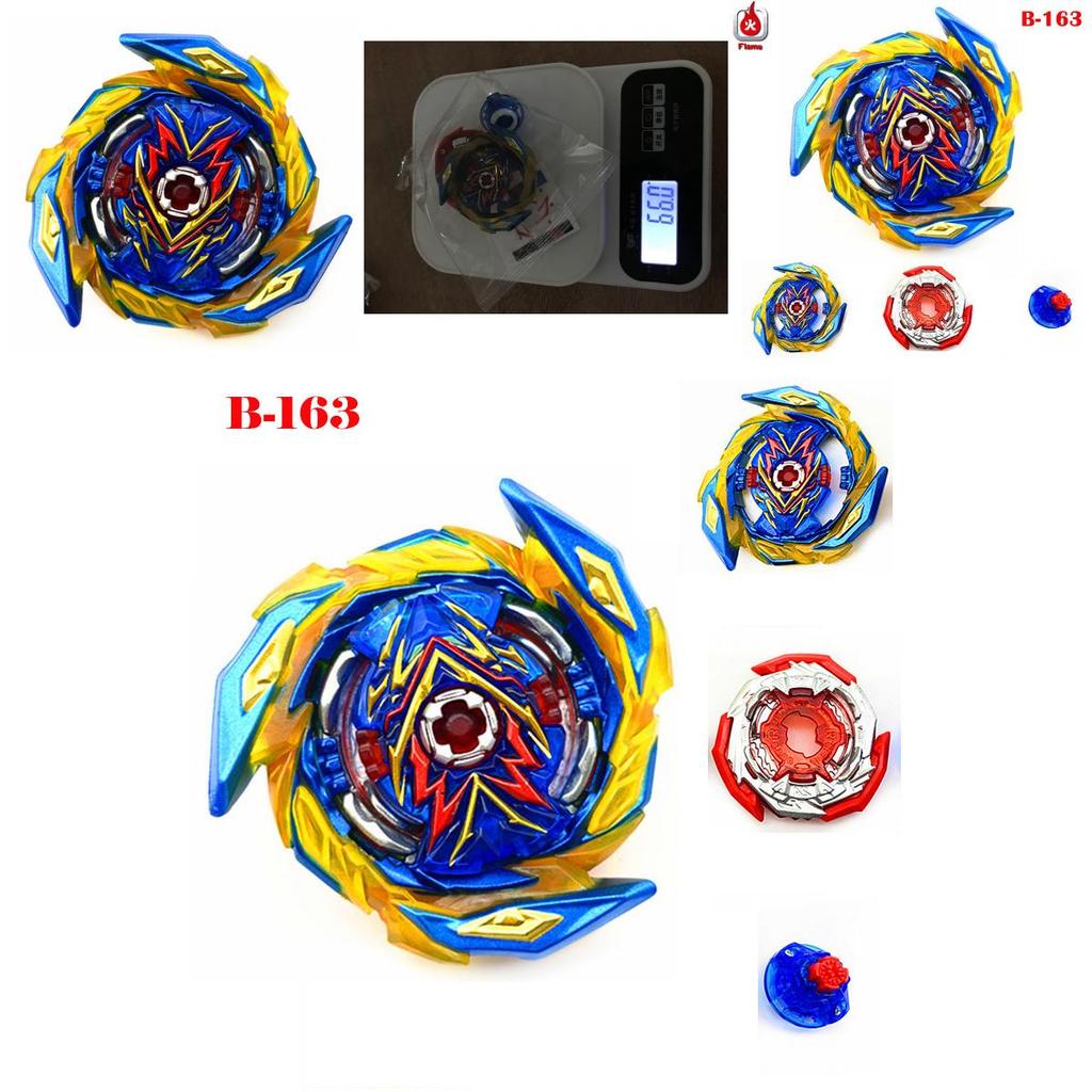 B-163 Beyblade Burst Superking Booster Brave Valkyrie Ev' 2a Vibrant Blue Gold Design For Engaging Battles