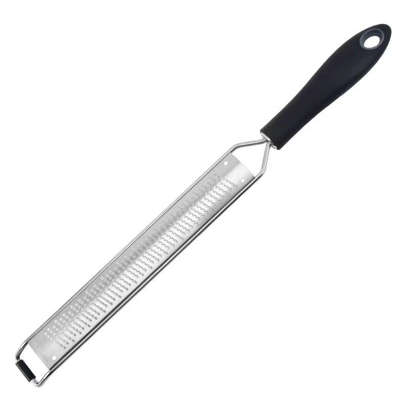 Stainless Steel Lemon Zester & Cheese Grater - Parmesan Cheese Lemon Chocolate Fruits Vegetables Ginger Grater