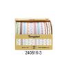 10 Roll Retro Striped Washi Tape Set Masking Tape for Scrapbooking Journal DIY Craft