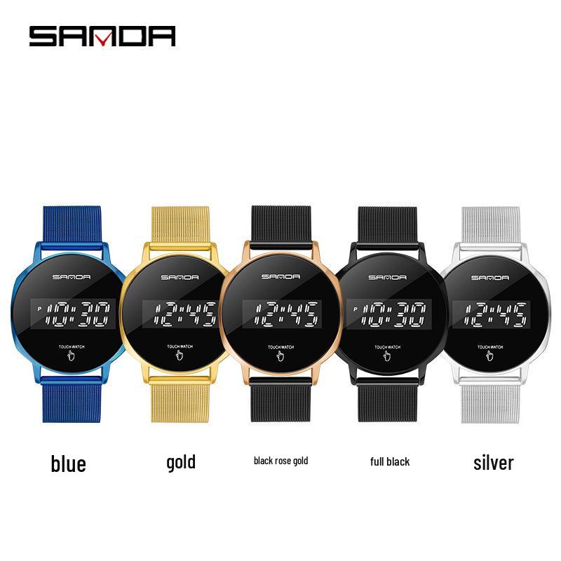 Sanda Waterproof Minimalist Luminous Electronic Watch for Men & Women
