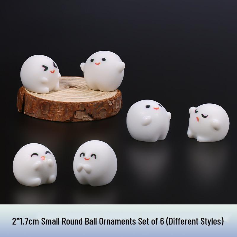 In Stock Hot-Selling Panda Doll Resin Craft Ornament for Micro Landscape Decor