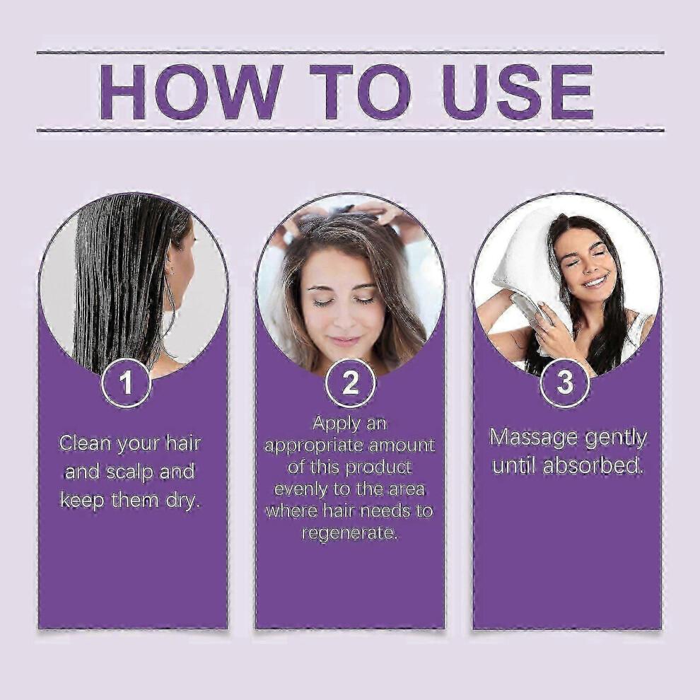 (3pcs) 100ml 5% Hair Growth Foam for Women, Hair Regrowth Treatment Serum, Hair Growth Serum Suitable for Hair Thinning Receding Hairline