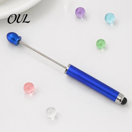 Gradient Color Touch Screen Stylus Beadable Pen for Touchscreen, Pen, High Smooth Drawing Pad Precision Writing School Office Classroom Study