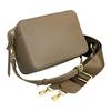 [MALTA] Bag, Women's Shoulder Bag, Crossbody Bag, Double Zipper, 2-way, 2 Straps, Wide Width Reduces Burden, Small, Large Capacity, Lightweight Bag