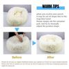 Super Soft Long Plush Pet Furniture Dogs House Cat's Beds Plush Pet Bed Round Mat for Small Medium Pet Accessories
