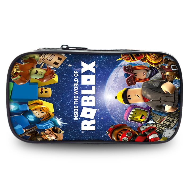 Roblox Printed Pencil Case With Large Capacity For Students And School Supplies
