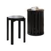 Solid Wood Stackable Stool for Home, Dining, or Coffee Table Use