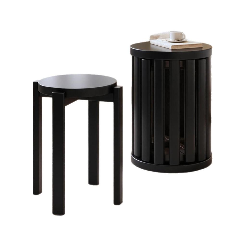 Solid Wood Stackable Stool for Home, Dining, or Coffee Table Use