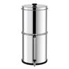 VEVOR Gravity-fed Water Filter System, 2.25G 304 Stainless-Steel Countertop System, Water Filtration System, Reduces Lead and Up To 99% of Chlorine