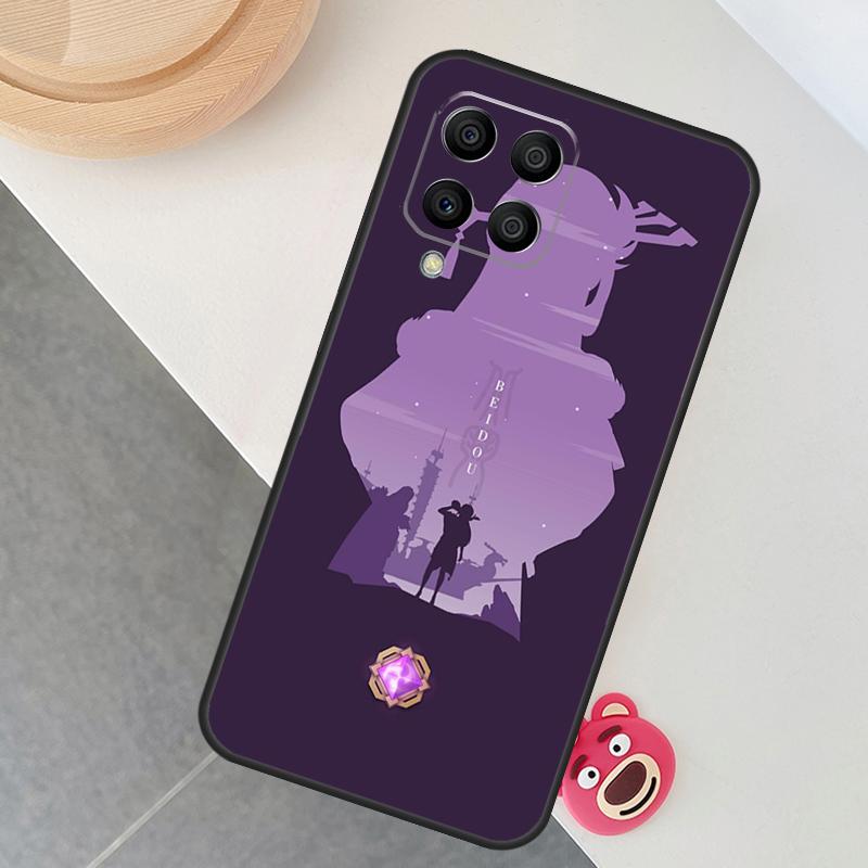 Genshin Impact Beidou Case For Samsung Galaxy M55 M15 M12 M13 M14 M54 M23 M16 M11 M21 M31 M20 M34 M52 M32 M36 M56