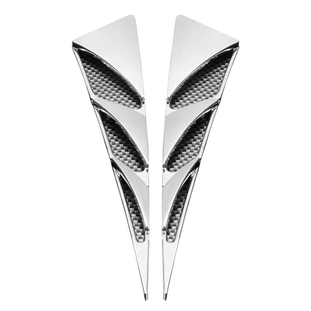 Car Hood Cover Decoration Side Air Outlet Stripes Racing Sports Decoration Universal for ToyotaVW BMWAudiBenz