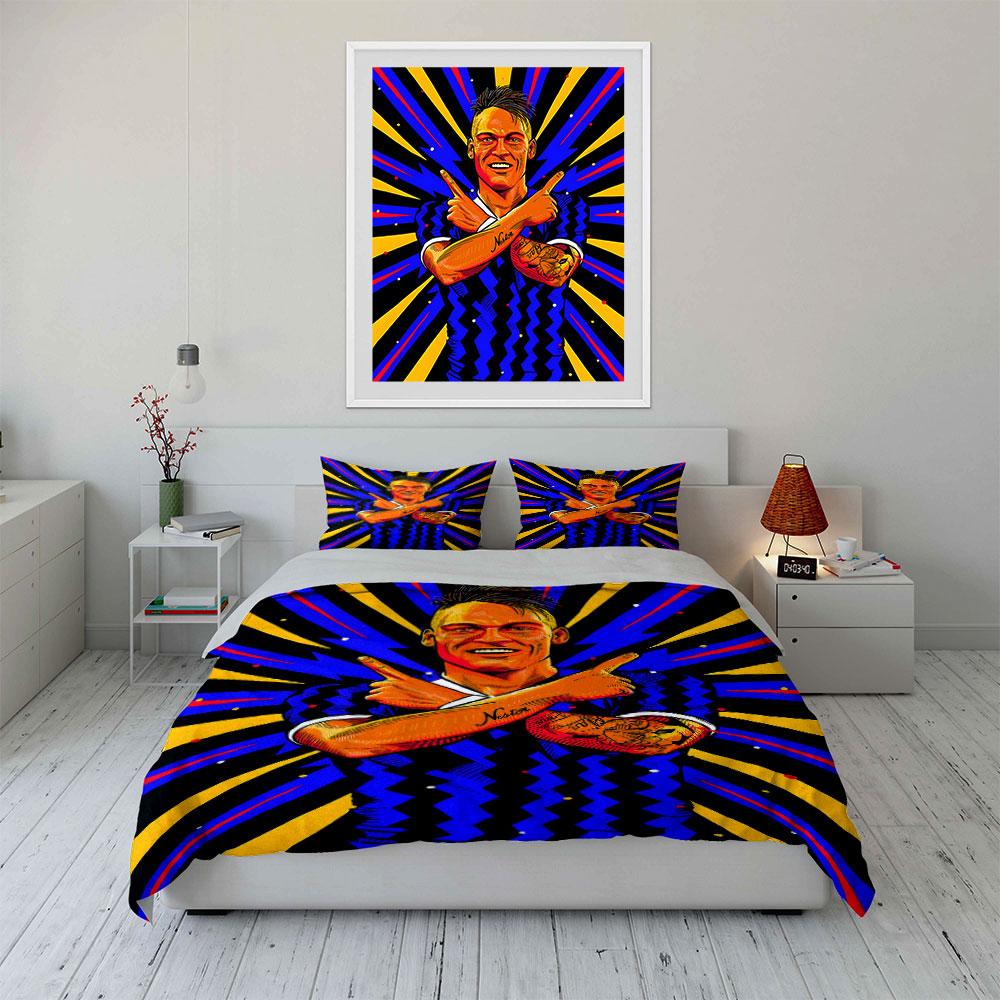 Abstract figure with tattoos. Bedding sets Duvet cover sets Duvet covers Pillowcases(1* Duvet Cover 2* Pillowcases without duvet insert)