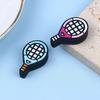 Tennis Racket Shape Multi-Color Shock Absorber Silicone Sports Durable Tennis Squash Badminton Staff Accessories