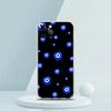 For iPhone 15 16 14 13 12 Mini 11 Pro Max XS X XR SE 7 8 Plus Silicone Clear Cover Blue Eye Art Luxury Phone Case
