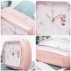 Cute Children's Small Alarm Clock Student Bedside Night Light Clock Simple Clock Multicolor Desktop Clock