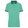 James and Nicholson Womens/Ladies Heather Polo Shirt