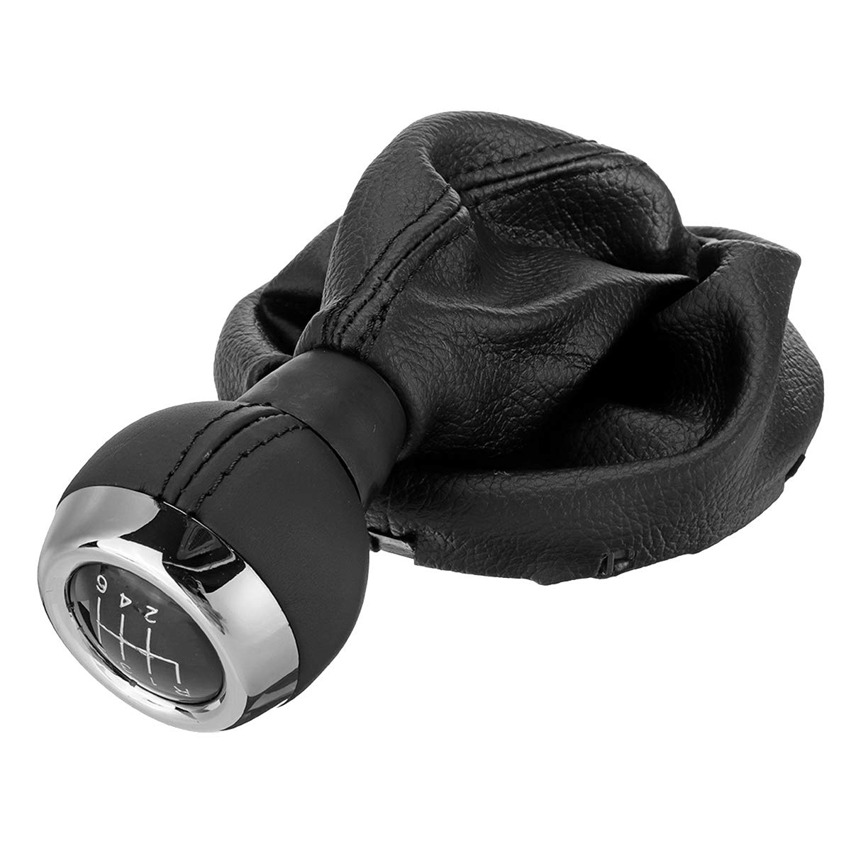 

Автомобильный 6-ступенчатый рычаг переключения передач, ручка переключения передач, пыльник для R55 R56 R57 R58 R59 R60 R61 чёрный