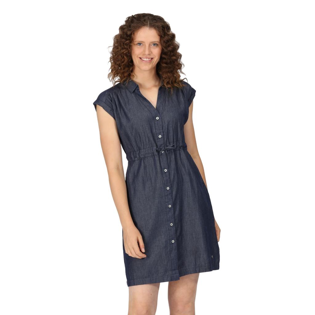 Regatta Womens/Ladies Rura Lightweight Button Detail Shirt Dress