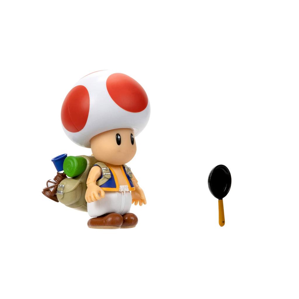 Sanei Boeki The Super Mario Movie Action Figure Toad W6 X D8 X Miscellaneous Bros. H10.5cm TSM-04