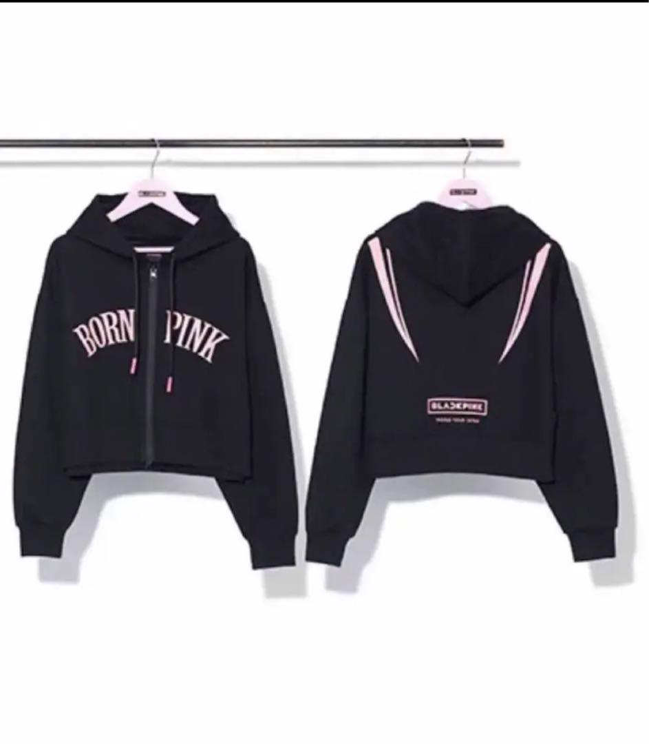 

[USED] BLACKPINK BORN PINK Zip-up Hoodie L