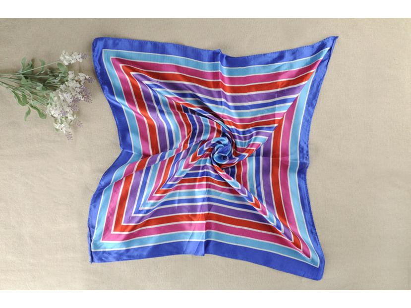 60 New Silk Scarf for Professional Ladies - Spring & Autumn Square Neck Scarf for Business Wear