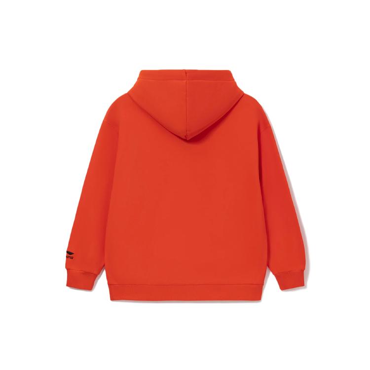 Li Ning Badfive Sweatshirt Unisex Orange AWDRF95-6