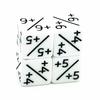 HDdais Dice Counter, D6 Dice, White +1/+1 and Black -1/-1, for Magic: The Gathering and Other Games, CCG MTG, CA501