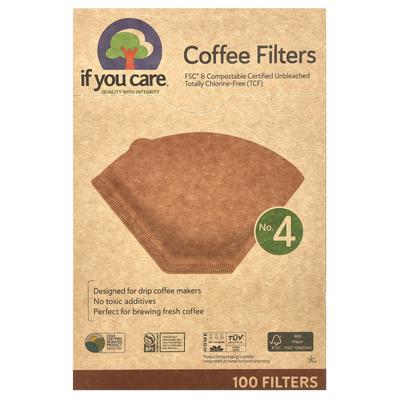 Filtro de Café, Não. 4, 100 Filtros