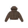 Solid Color Short Hooded Long Sleeve Down Jacket Women Jackets VN000QS4EMP