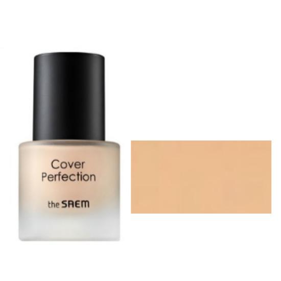 

a0616 THE SAEM Cover Perfection Concealer Foundation Mini 15 мл 2.0 Rich Beige (recommended for No. 23 and above)