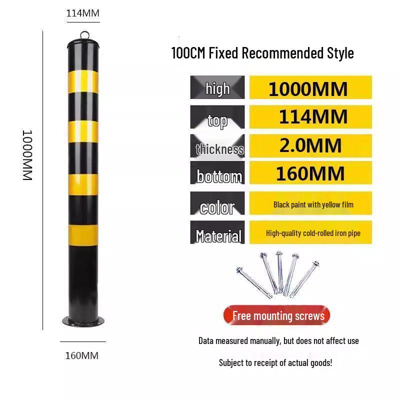 Thickened Steel Guardrail Posts & Anti-Collision Bollards - Road Barriers & Lane Dividers