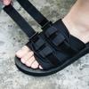 Fashion Summer Outdoor Men Slippers Hook&Loop Canvas Casual Couple Shoes Slip-on Beach Slippers Sandals Women Shoes Flip Flops Hombre