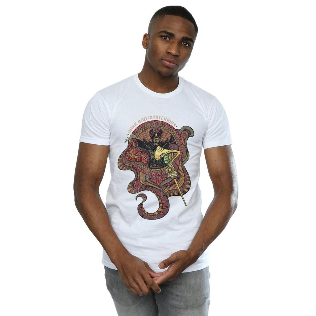 Disney Mens Aladdin Movie Jafar Dark And Mysterious T-Shirt