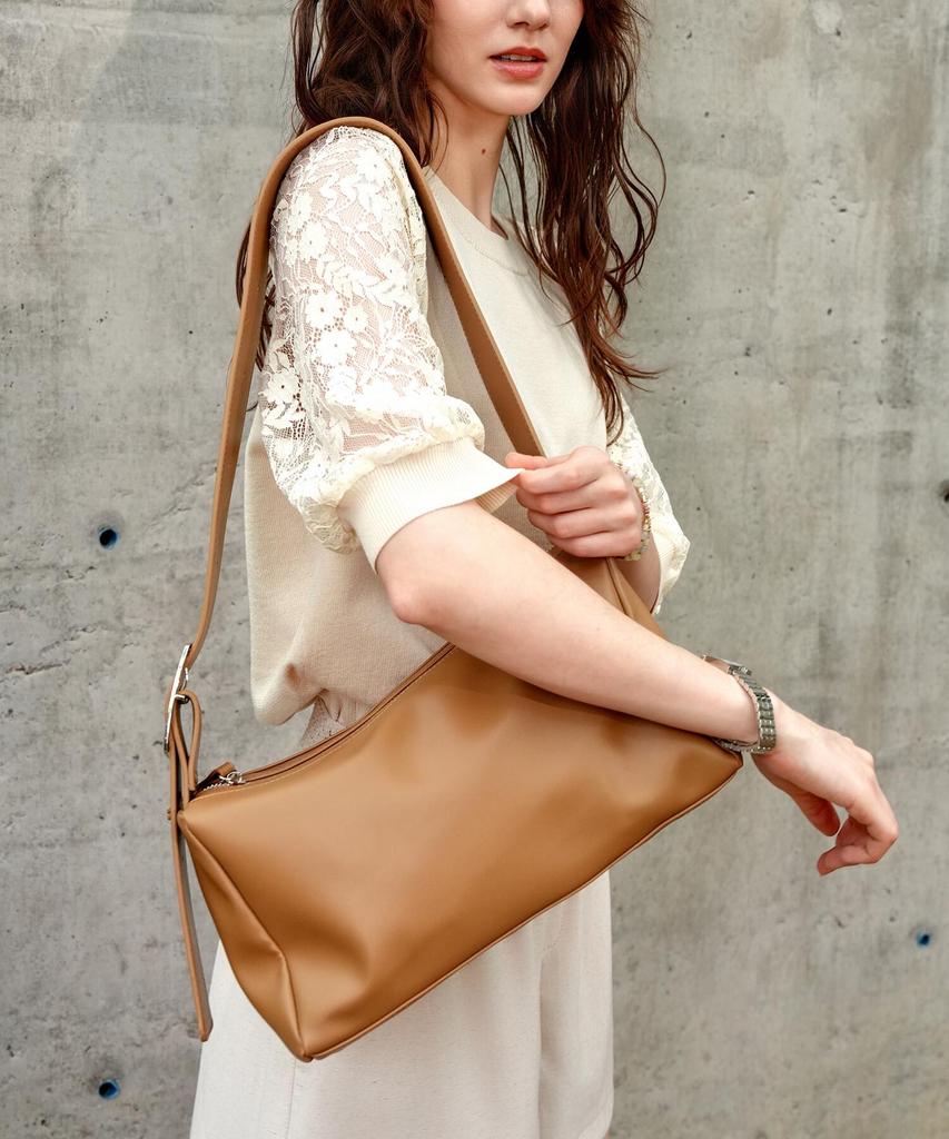 Pigment Wide Strap Shoulder Bag (Tybe260303)