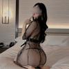 Women's sexy underwear, sexy bathrobes, lace mesh, transparent seduction, pure desire, adult products, women