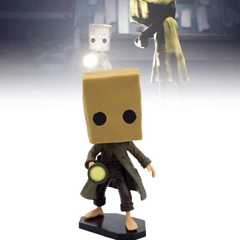 Atemberaubende Little Nightmares Sechs und Mono Actionfiguren PVC Sammlerstücke für Halloween