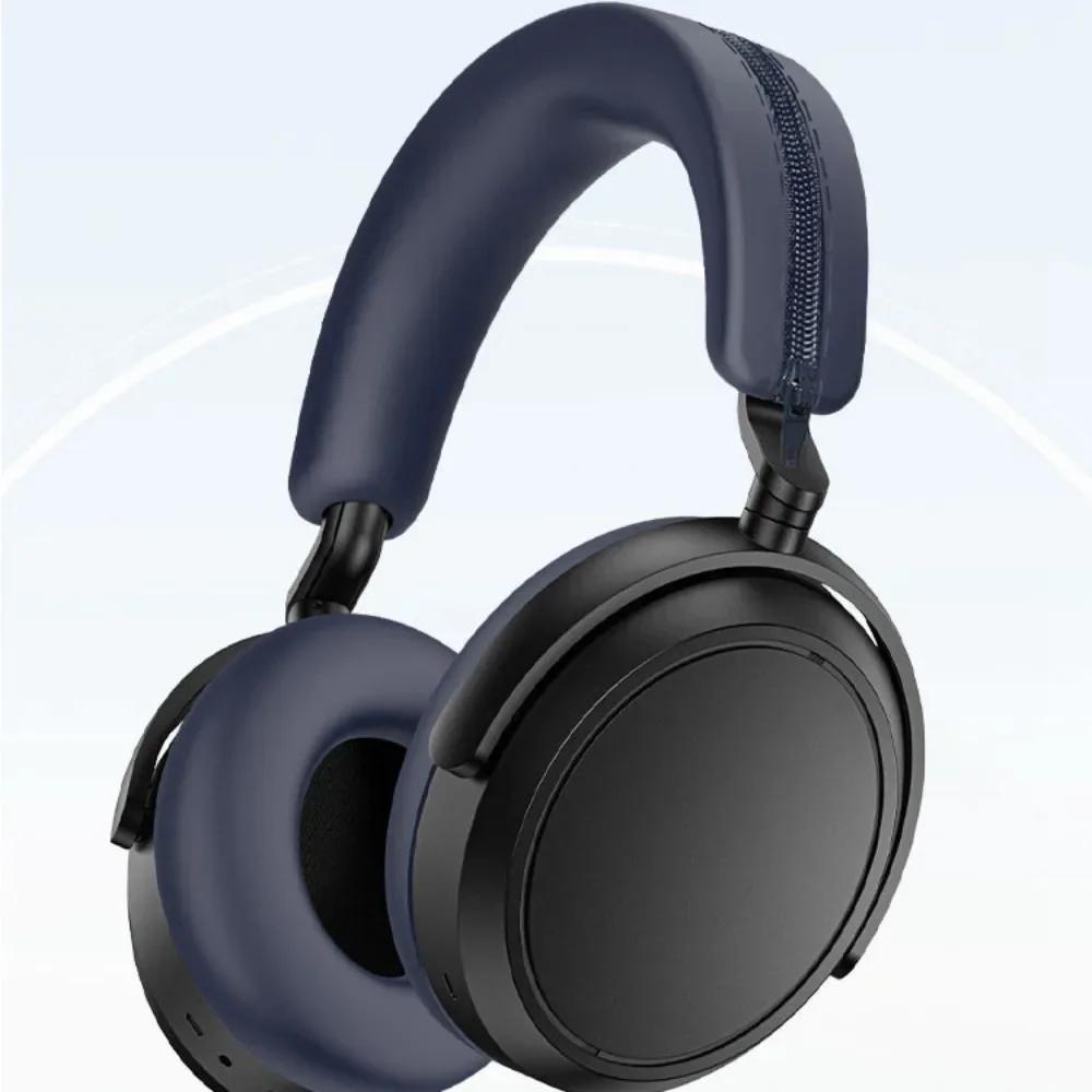 Silicone Dustproof Waterproof Headphone Beam for Sennheiser MOMENTUM 4 Headband Cushion Resistant To Dirt Soft Earphone Headband