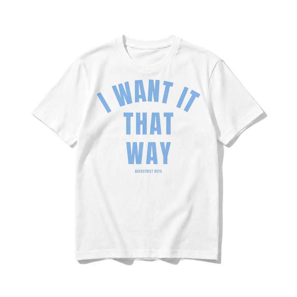 Backstreets Boys T-Shirts I Was There Concert Vegas Residency Leisure 100% Cotton Tee Shirt Crew Neck T Shirt Gift Clothing