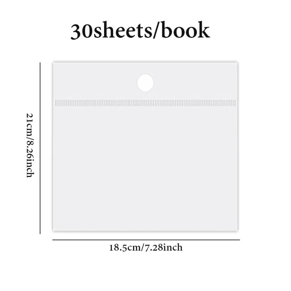 30pcs Stickers Bean Paste Stickers Spiral Bound Spiral Bound Album DIY Notebook