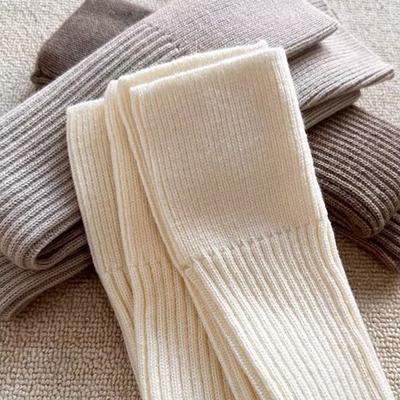 1 Pair Warmers Elastic Leg Cozy Foot-Covering Thick Slimming Warm Socks Trendy Long Durable
