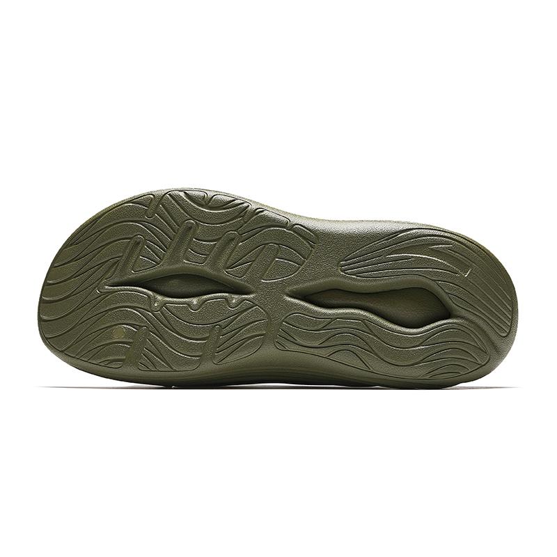 New Anta Cushioning, Slip Resistant, Odor Resistant Slide Slippers Men's Green 112538528-5