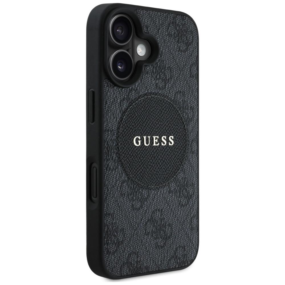 Etui do iPhone 16 Guess MagSafe Czarne