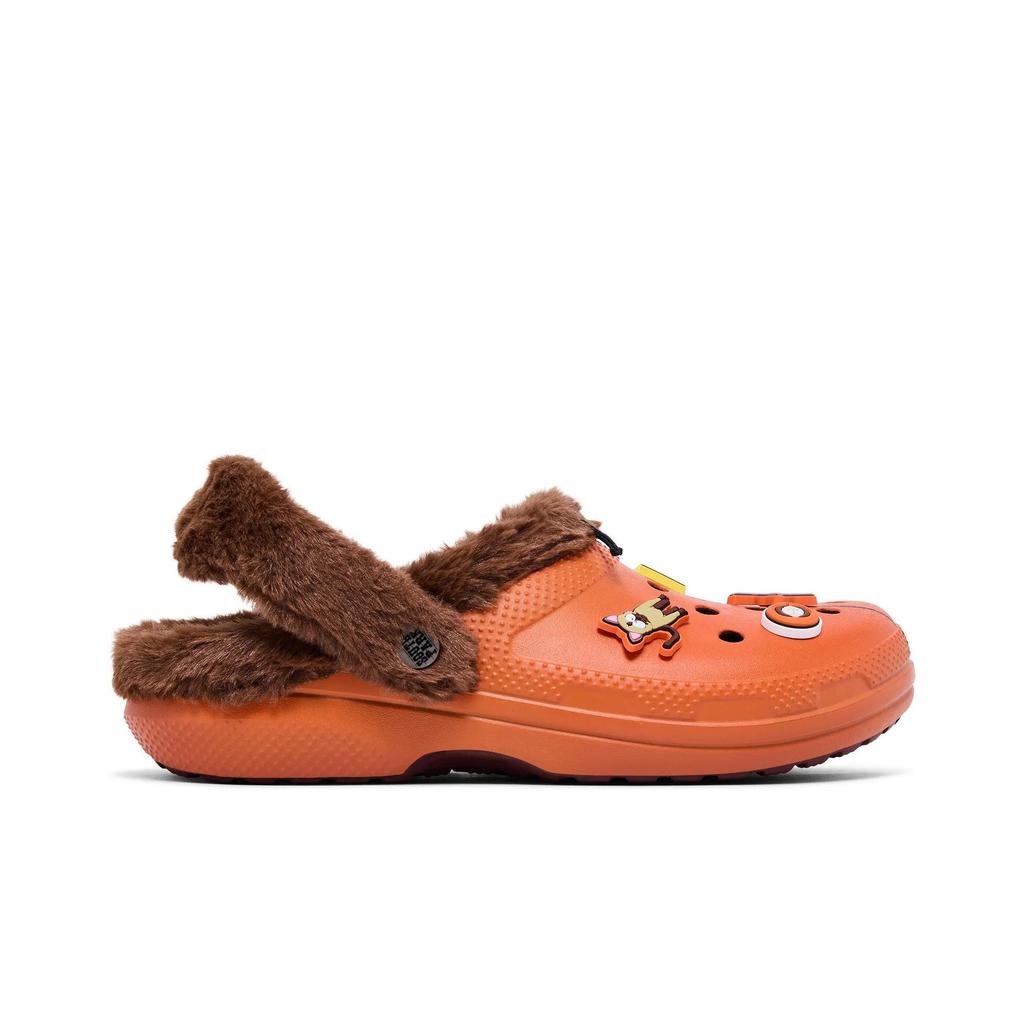 Crocs Classic Lined Clog 'Kenny' (Unisex) Orange Clogs 211499 90H