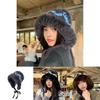 Knitted Hat Women Winter Warmth Windproof Beanie For Casual Fashion